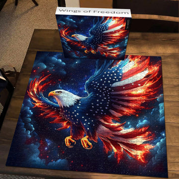 Wings of Freedom Jigsaw Puzzle 1000 Pieces